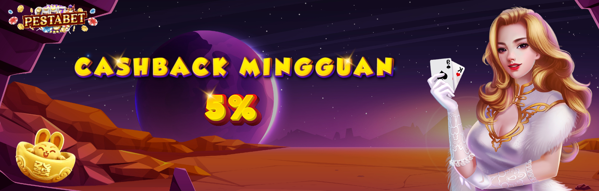 CASHBACK MINGGUAN 5%