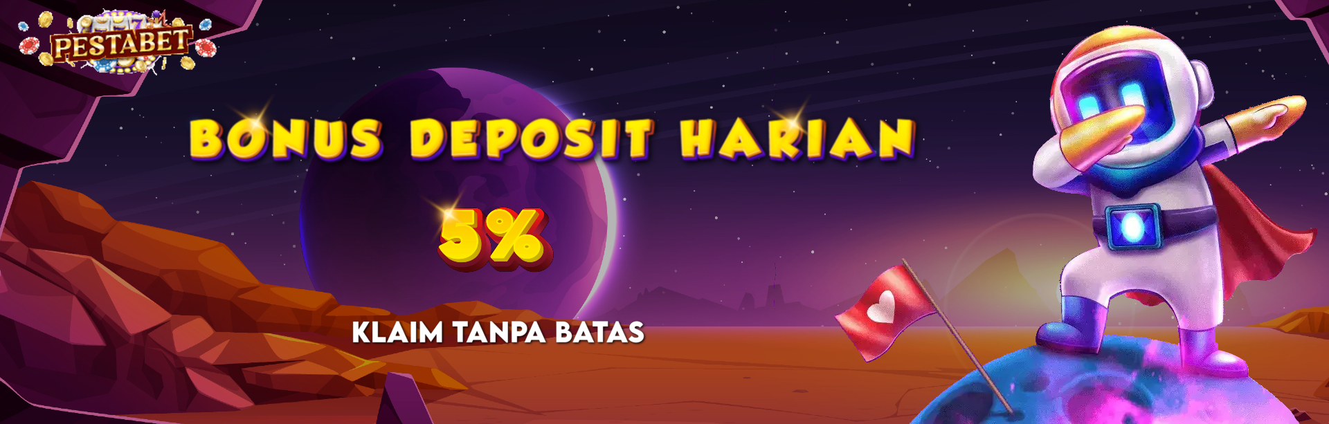 BONUS DEPOSIT HARIAN 5%