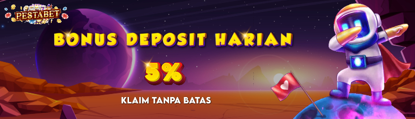 BONUS DEPOSIT HARIAN 5%
