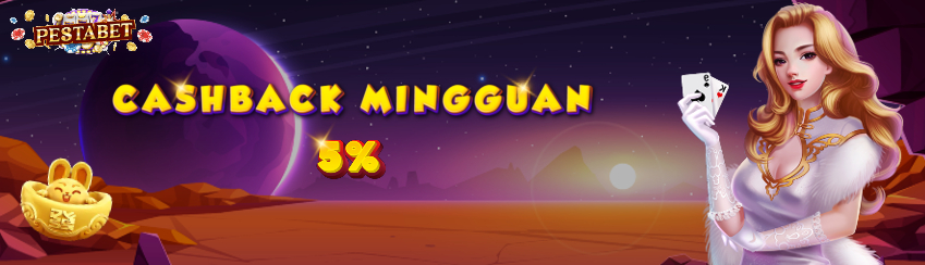 CASHBACK MINGGUAN 5%